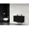 BRAUER New Future Corestone13 Meuble salle de bains 100cm sans miroir noir SW25158