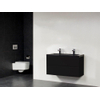 Saniclass New Future XXS Corestone13 Vasque meuble 100cm sans miroir noir SW27858 Saniclass New Future XXS Corestone13 Vasque meuble 100cm sans miroir noir SW27858