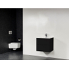 Saniclass New Future Empoli Meuble salle de bains 60cm sans miroir noir SW25160
