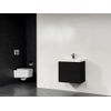 Saniclass New Future Foggia badmeubel 60cm zonder spiegel zwart SW25168 Saniclass New Future Foggia badmeubel 60cm zonder spiegel zwart SW25168