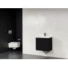 Saniclass New Future XXS Foggia Vasque meuble 60cm sans miroir noir SW27844