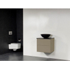 Saniclass New Future Corestone13 waskom zwart badmeubel 60cm zonder spiegel taupe SW25065 Saniclass New Future Corestone13 waskom zwart badmeubel 60cm zonder spiegel taupe SW25065