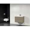 Saniclass New Future XXS Foggia Vasque meuble 80cm sans miroir taupe SW27827 Saniclass New Future XXS Foggia Vasque meuble 80cm sans miroir taupe SW27827