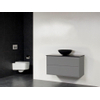 Saniclass New Future XXS Corestone13 waskom zwart badmeubel 100cm zonder spiegel grijs SW27819 Saniclass New Future XXS Corestone13 waskom zwart badmeubel 100cm zonder spiegel grijs SW27819