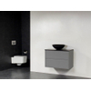 Saniclass New Future XXS Corestone13 waskom zwart badmeubel 80cm zonder spiegel grijs SW27818 Saniclass New Future XXS Corestone13 waskom zwart badmeubel 80cm zonder spiegel grijs SW27818