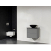 Saniclass New Future XXS Corestone13 waskom zwart badmeubel 60cm zonder spiegel grijs SW27817 Saniclass New Future XXS Corestone13 waskom zwart badmeubel 60cm zonder spiegel grijs SW27817