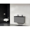 Saniclass New Future Corestone13 badmeubel 100cm zonder spiegel grijs SW25114 Saniclass New Future Corestone13 badmeubel 100cm zonder spiegel grijs SW25114