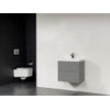 Saniclass New Future Foggia badmeubel 60cm zonder spiegel grijs SW25124 Saniclass New Future Foggia badmeubel 60cm zonder spiegel grijs SW25124