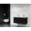 Saniclass New Future Foggia badmeubel 120cm zonder spiegel zwart SW25171 Saniclass New Future Foggia badmeubel 120cm zonder spiegel zwart SW25171
