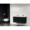 Saniclass New Future Bologna Meuble salle de bains 120cm sans miroir noir SW25146 Saniclass New Future Bologna Meuble salle de bains 120cm sans miroir noir SW25146