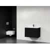 Saniclass New Future Bologna badmeubel 80cm hoogglans zonder spiegel zwart SW25144 Saniclass New Future Bologna badmeubel 80cm hoogglans zonder spiegel zwart SW25144