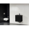 Saniclass New Future Black Spirit badmeubel 60cm zonder spiegel zwart SW25140 Saniclass New Future Black Spirit badmeubel 60cm zonder spiegel zwart SW25140