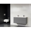 Saniclass New Future Foggia badmeubel 120cm zonder spiegel grijs SW25126 Saniclass New Future Foggia badmeubel 120cm zonder spiegel grijs SW25126