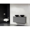 Saniclass New Future Corestone13 waskom zwart badmeubel 120cm zonder spiegel grijs SW25106 Saniclass New Future Corestone13 waskom zwart badmeubel 120cm zonder spiegel grijs SW25106