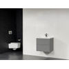 Saniclass New Future Bologna badmeubel 60cm zonder spiegel grijs SW25098 Saniclass New Future Bologna badmeubel 60cm zonder spiegel grijs SW25098