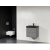 Saniclass New Future Black Spirit Meuble salle de bains 60cm sans miroir gris SW25095 Saniclass New Future Black Spirit Meuble salle de bains 60cm sans miroir gris SW25095