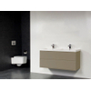 Saniclass New Future Foggia badmeubel 120cm zonder spiegel taupe SW25081 Saniclass New Future Foggia badmeubel 120cm zonder spiegel taupe SW25081