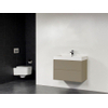 Saniclass New Future Florence Meuble salle de bains 80cm sans miroir taupe SW25076 Saniclass New Future Florence Meuble salle de bains 80cm sans miroir taupe SW25076