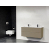 Saniclass New Future Empoli Meuble salle de bains 120cm sans miroir taupe SW25073 Saniclass New Future Empoli Meuble salle de bains 120cm sans miroir taupe SW25073