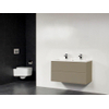 Saniclass New Future Bologna badmeubel 120cm 1 sifonuitsparing zonder spiegel taupe SW25053 Saniclass New Future Bologna badmeubel 120cm 1 sifonuitsparing zonder spiegel taupe SW25053