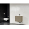 Saniclass New Future Bologna badmeubel 60cm zonder spiegel taupe SW25050 Saniclass New Future Bologna badmeubel 60cm zonder spiegel taupe SW25050