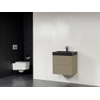 Saniclass New Future Black Spirit badmeubel 60cm zonder spiegel taupe SW25047 Saniclass New Future Black Spirit badmeubel 60cm zonder spiegel taupe SW25047