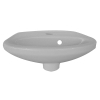 Jika Euroline lave-mains - 36x24 cm - céramique - blanc brillant GA51912