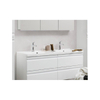 Dansani Allegro wastafelblad 120x45cm dubbel wit 0992810 Dansani Allegro wastafelblad 120x45cm dubbel wit 0992810