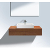 Duravit Fogo console inclusief 2 dragers inclusief 2 laden 100x55cm uitsparing midden noten 0292160 Duravit Fogo console inclusief 2 dragers inclusief 2 laden 100x55cm uitsparing midden noten 0292160