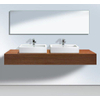 Duravit Fogo console inclusief 3 dragers inclusief 3 laden 180x55cm 2 uitsparingen noten 0292235 Duravit Fogo console inclusief 3 dragers inclusief 3 laden 180x55cm 2 uitsparingen noten 0292235