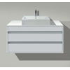 Duravit Ketho Wastafelonderkast 100x55.1x49.6cm Standaard greep met softclose spaanplaat wit Mat 0300719 Duravit Ketho Wastafelonderkast 100x55.1x49.6cm Standaard greep met softclose spaanplaat wit Mat 0300719