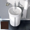 Duravit Starck 1 wastafelonderbouw rond met 2 deuren 45cm Ø x 57cm macassar 0280305 Duravit Starck 1 wastafelonderbouw rond met 2 deuren 45cm Ø x 57cm macassar 0280305
