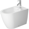 Duravit Starck Me bidet sur pied 37x60cm avec trou de robinet avec trop-plein blanc mat SW358203