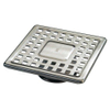 Grille en inox Van den Berg pour regard 17 2301199 Grille en inox Van den Berg pour regard 17 2301199