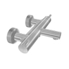 Xenz Duero Badkraan 27.1cm thermostaat met omstel RVS SW104707 Xenz Duero Badkraan 27.1cm thermostaat met omstel RVS SW104707