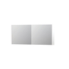 INK SPK1 armoire de toilette – 140 x 60 x 14 cm – 2 portes, portes-miroir double face – Blanc mat SW493868