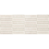 Cifre Ceramica Alure - Carrelage mural - 30x75cm - rectifié - Ivory oval decor mat (crème) SW1126159