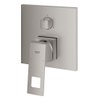 Grohe Eurocube Pièce d'habillage pour mitigeur encastré avec inverseur 3 voies supersteel SW523573 Grohe Eurocube Pièce d'habillage pour mitigeur encastré avec inverseur 3 voies supersteel SW523573