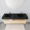 MONDIAZ ALAN 150cm badmeubel onderkast washed oak 1 lade Vrijhangende wastafel cloud dubbel 2 kraangaten kleur urban SW408563 MONDIAZ ALAN 150cm badmeubel onderkast washed oak 1 lade Vrijhangende wastafel cloud dubbel 2 kraangaten kleur urban SW408563