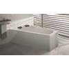 Hoesch Largo bad acryl A symetrisch links 180x130x48cm wit 0380194 Hoesch Largo bad acryl A symetrisch links 180x130x48cm wit 0380194