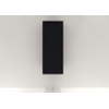 H&R badmeubelen Juice Halfhoge Kast - 40x35x100cm - met ronde hoeken - 3D-front - 1 deur - linksdraaiend - antraciet mat SW875269