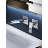 Hotbath Bro inbouw wastafelkraan uitloop 18cm geborsteld nikkel SW61919 Hotbath Bro inbouw wastafelkraan uitloop 18cm geborsteld nikkel SW61919