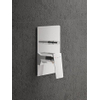 Hotbath Bro douchemengkraan 14x20cm met omstel thermostatisch chroom SW61928 Hotbath Bro douchemengkraan 14x20cm met omstel thermostatisch chroom SW61928