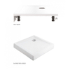 Simpsons Tray Tablier de douche devant et arrière avec piétement sans receveur blanc PACK G SW66027 Simpsons Tray Tablier de douche devant et arrière avec piétement sans receveur blanc PACK G SW66027