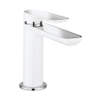 Crosswater Pier Wastafelkraan - 12.2cm - met 10cm uitloop - zonder waste - wit SW63980
