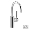 Dornbracht Tara Logic wastafelkraan sprong 15,5cm met waste rechts chroom 0474744