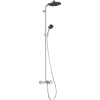 Hansgrohe Activera S - showerpipe - 240 - 1jet - baduitloop - Ecostat Fine - ecosmart - hoogglans chroom SW1388331