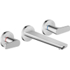 AXOR Citterio C afbouwdeel wastafelkraan - 3-gats - chroom SW1152094