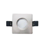 Interlight LED spot set IP65 dimbaar vierkant 90mm met driver 36° richtbaar geborsteld chroom 4246936 Interlight LED spot set IP65 dimbaar vierkant 90mm met driver 36° richtbaar geborsteld chroom 4246936