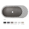 Urbi et Orbi Holywater S opbouw wastafel beton 63x14x35,5cm bruin/beige SW451046 Urbi et Orbi Holywater S opbouw wastafel beton 63x14x35,5cm bruin/beige SW451046